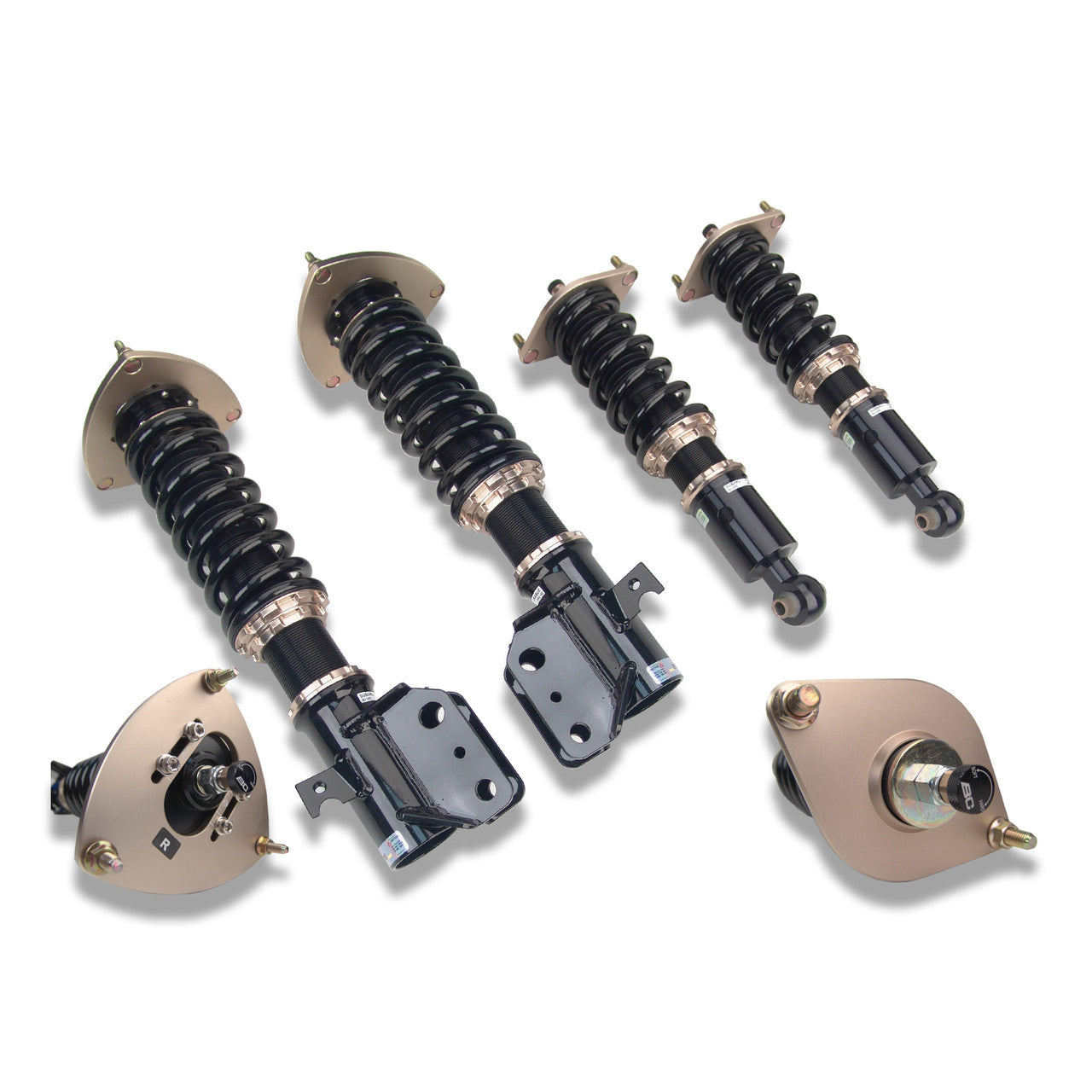 BC Racing Type BR Coilovers for 2008-14 Subaru WRX