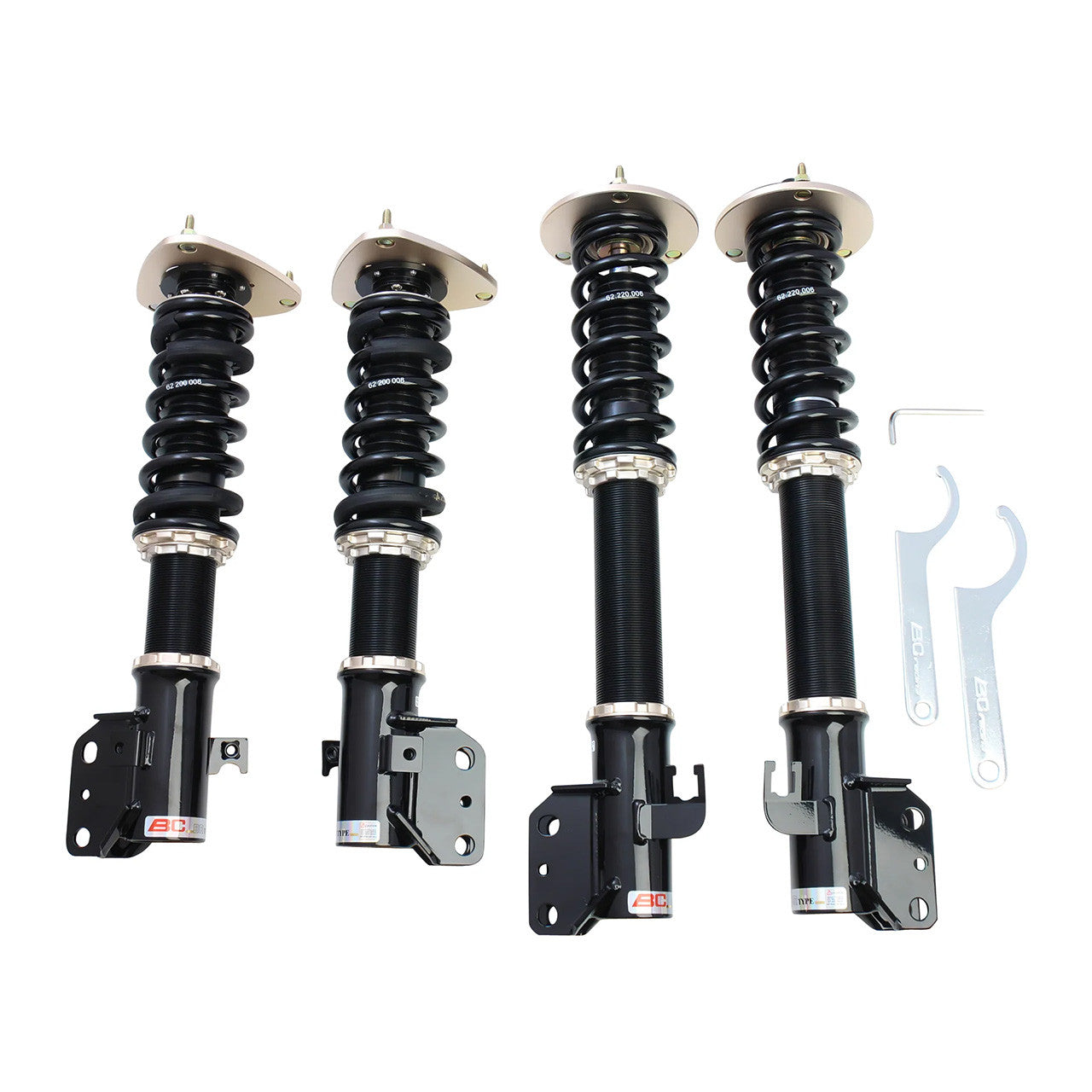 BC Racing Type BR Coilovers for 2004-07 Subaru Forester XT