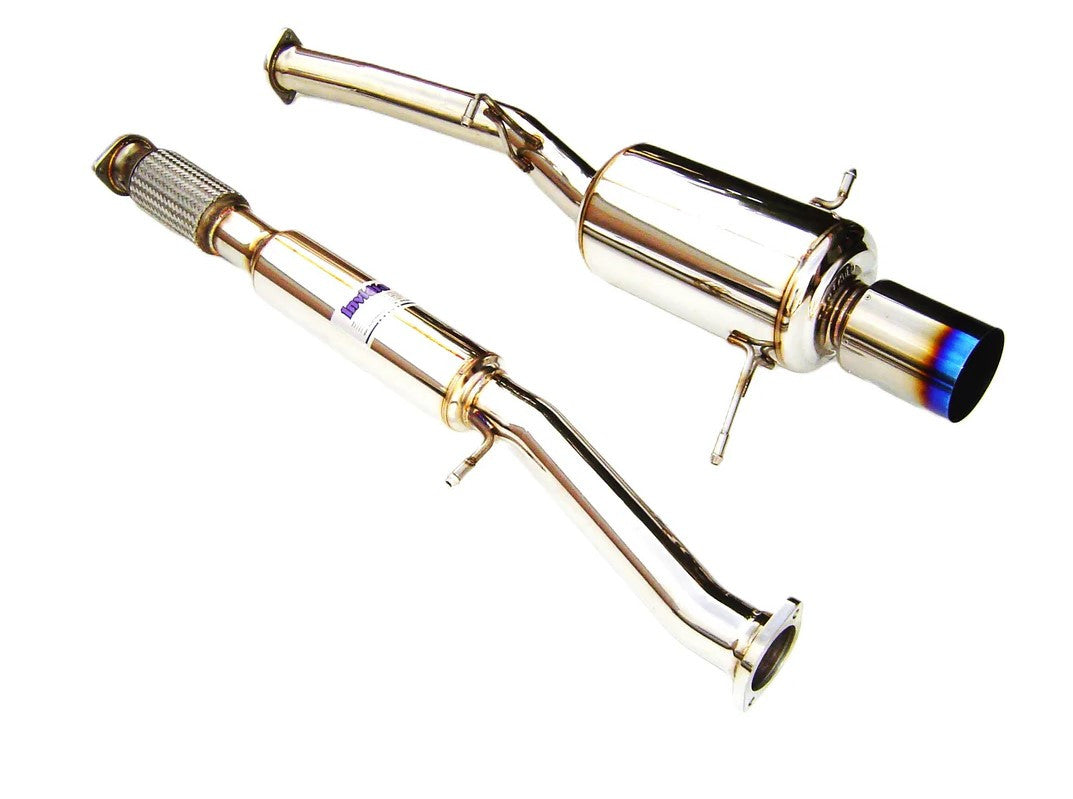 Invidia G200 Cat Back Exhaust with Titanium Tip For 2002-07 Subaru WRX & STI