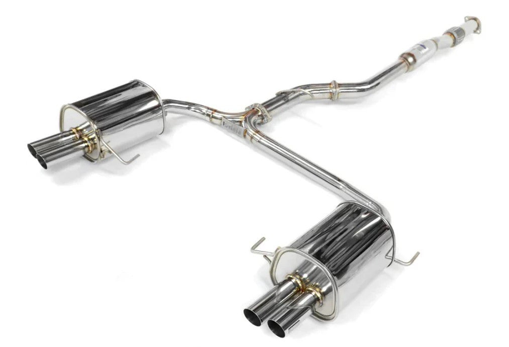 Invidia Q300 Cat Back Stainless Steel Exhaust for 2005-09 Subaru Legacy GT (Quad Tips)