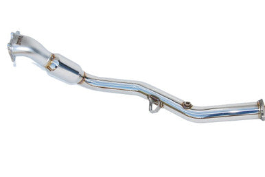 Invidia Divorced & Catted Polished Stainless Steel Downpipe for 2005-09 Subaru Legacy GT Automatic - HS05SLADPC