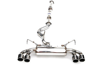 Invidia Q300 Dual Stainless Steel Tip Cat Back Exhaust for 2008-14 Subaru WRX & STI Hatchback - HS08STIG3S