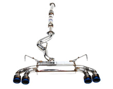 Invidia Q300 Cat Back Exhaust with Titanium Tips For 2008-14 Subaru STI Hatchback & 2011-14 WRX Hatchback