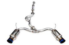 Invidia N1 Cat Back Exhaust with Titanium Tips For 2011-14 Subaru WRX & 2008-14 STI Hatchbacks - HS08STIGTT