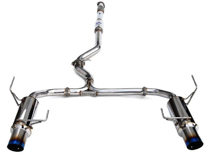 Invidia N1 Cat Back Exhaust with Titanium Tips for 10-12 Subaru Legacy GT