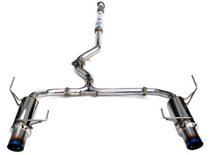 Invidia N1 Cat Back Exhaust with Titanium Tips for 10-12 Subaru Legacy GT
