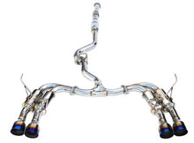 Invidia R400 Cat Back Exhaust with TI Tips for 2015-21 Subaru WRX / STI Sedan - HS15STIGM4ST