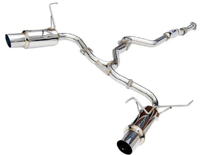 Invidia Dual N1 Stainless Steel Tips Cat Back Exhaust for 2015-2021 Subaru WRX / STI Sedan