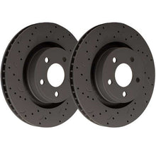 Hawk Talon Drilled and Slotted Front Brake Rotor Set