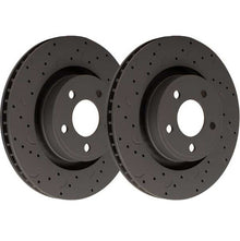 Hawk Talon Premium Drilled and Slotted Rear Brake Rotor Set