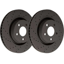 Hawk Talon Premium Drilled and Slotted Rear Brake Rotor Set For 2010 Subaru Impreza WRX- HTC5019