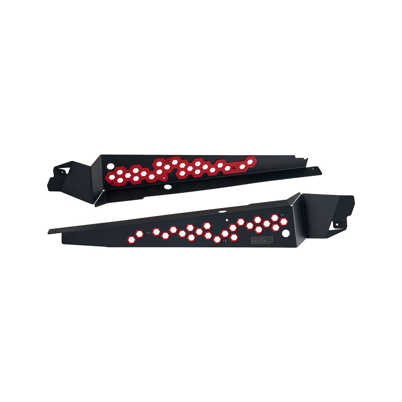 IAG Fender Shrouds For 2015-21 Subaru WRX / STI - Red Back