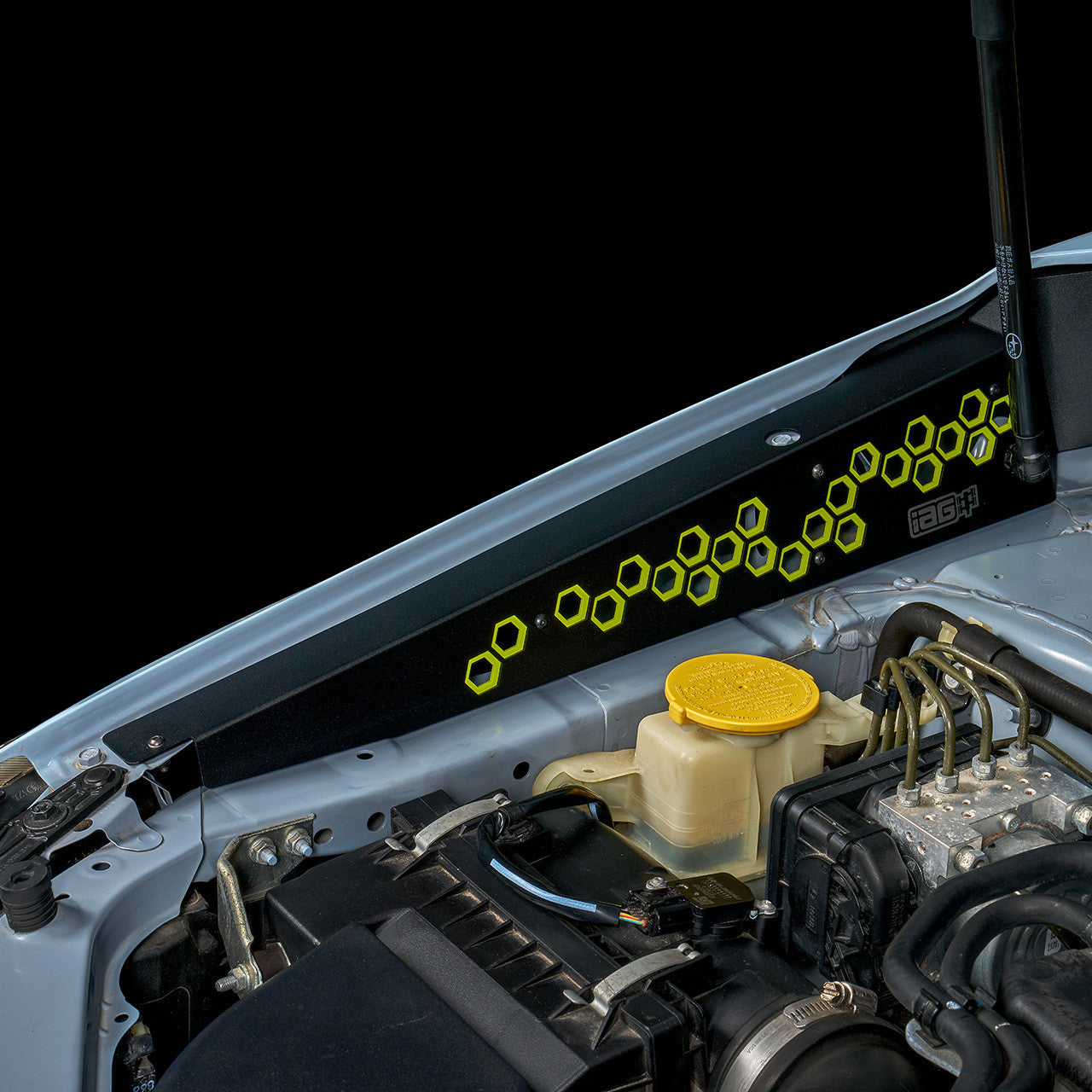 IAG Fender Shrouds For 2015-21 Subaru WRX / STI - Installed