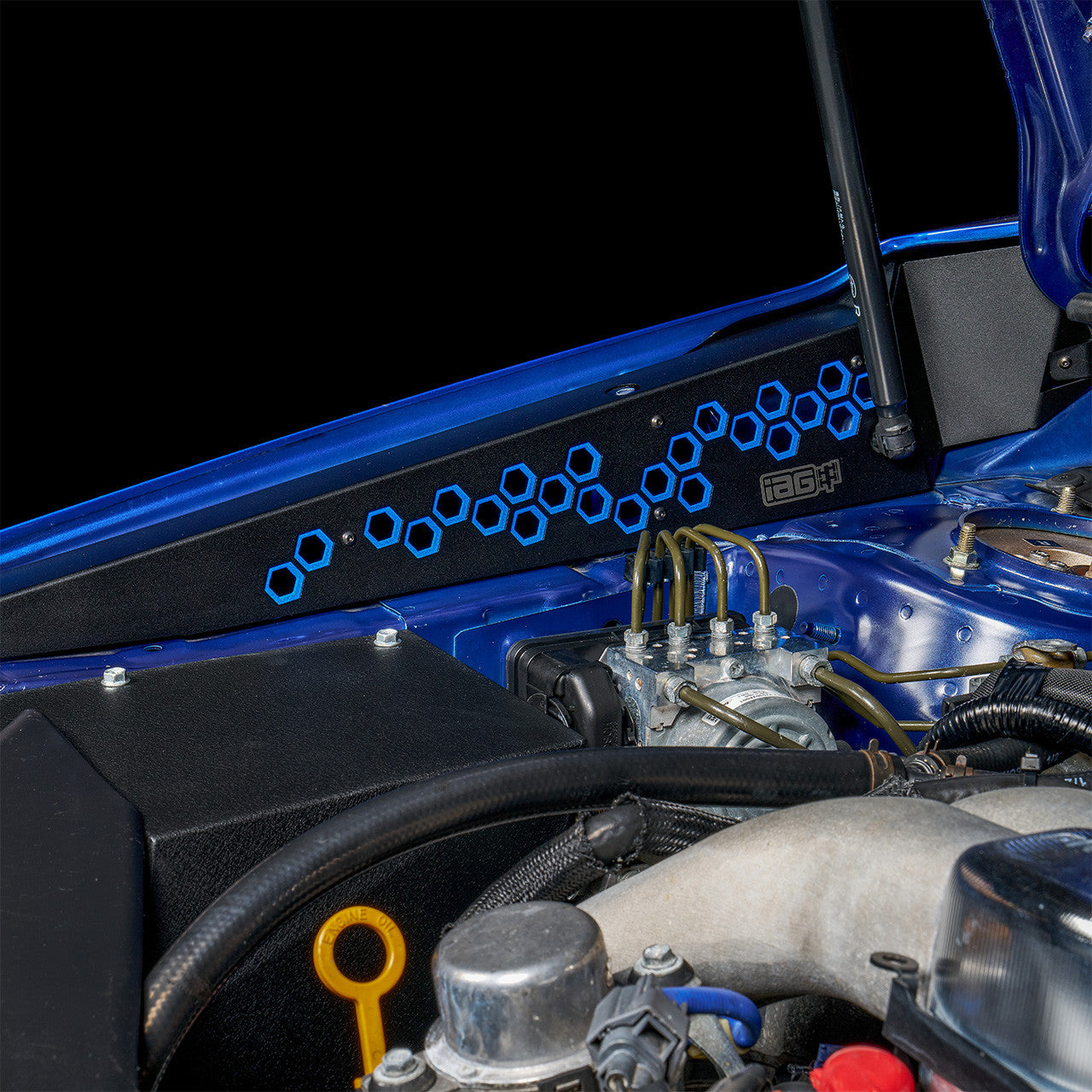 IAG Fender Shrouds For 2015-21 Subaru WRX / STI - Installed 2