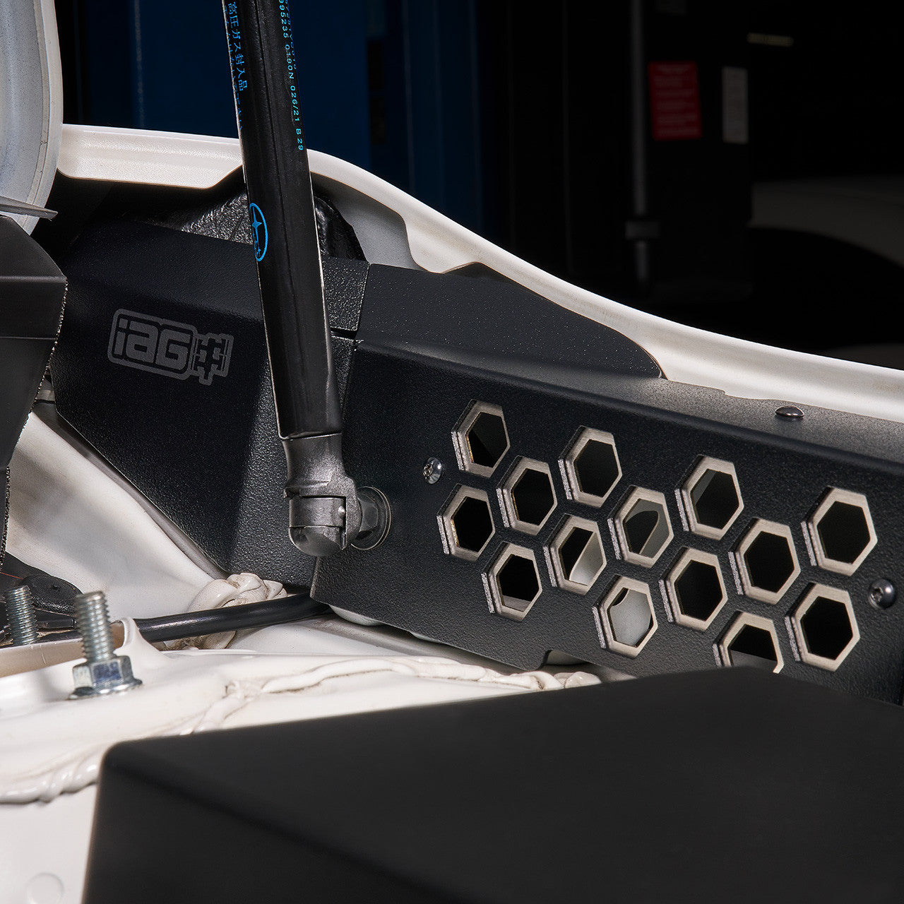 IAG Fender Shrouds For 2022+ Subaru WRX - Stainless Close-up