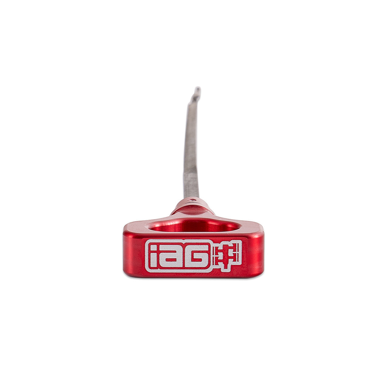 IAG Dipstick With Billet Anodized Handle For 2002-05 WRX, 93-06 Impreza - Red