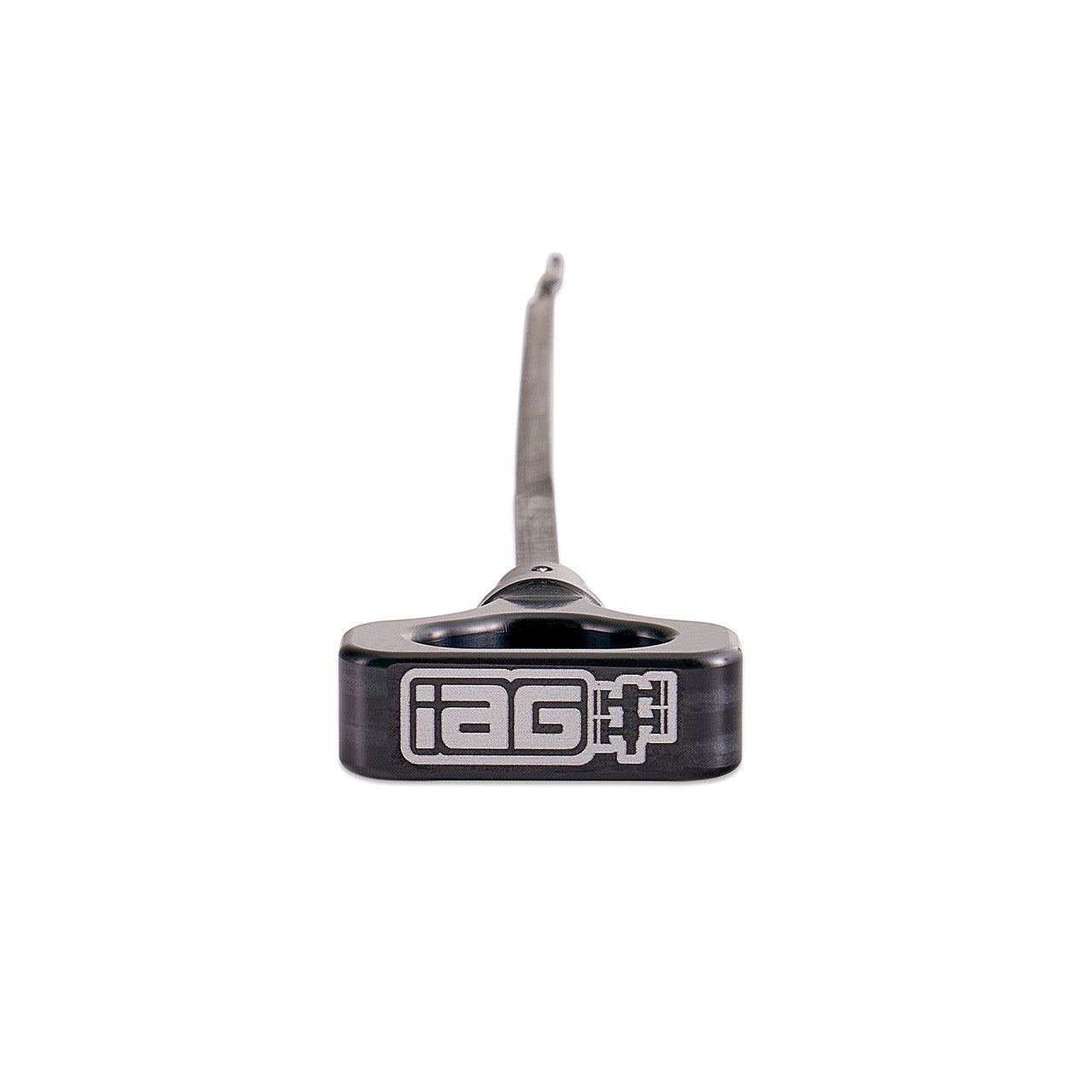 IAG Dipstick With Billet Anodized Handle For 2022+ BRZ 2.4L - Black Angle 2