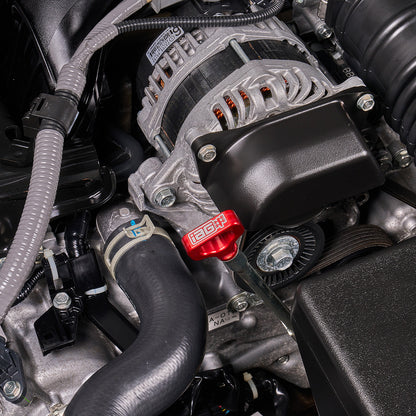 IAG Dipstick With Billet Anodized Handle For 2022+ BRZ 2.4L - Red Installed