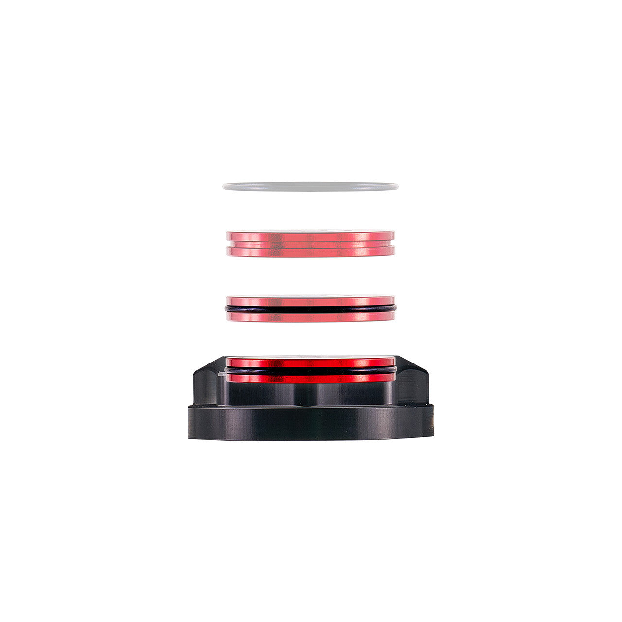 IAG Revolve Coolant Reservoir Cap w/ Anodized Color Accent for 02-26 WRX, 04-21 STI, 05-09 LGT, 04-08 FXT, 13-26 BRZ - Construction