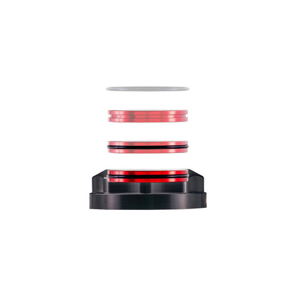 IAG Revolve Coolant Reservoir Cap w/ Anodized Color Accent for 02-26 WRX, 04-21 STI, 05-09 LGT, 04-08 FXT, 13-26 BRZ - Construction