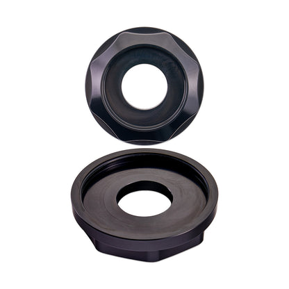IAG Revolve Washer Fluid Reservoir Cap w/ Anodized Color Accent for 02-21 WRX, 04-21 STI, 05-09 LGT, 04-08 FXT - Cap