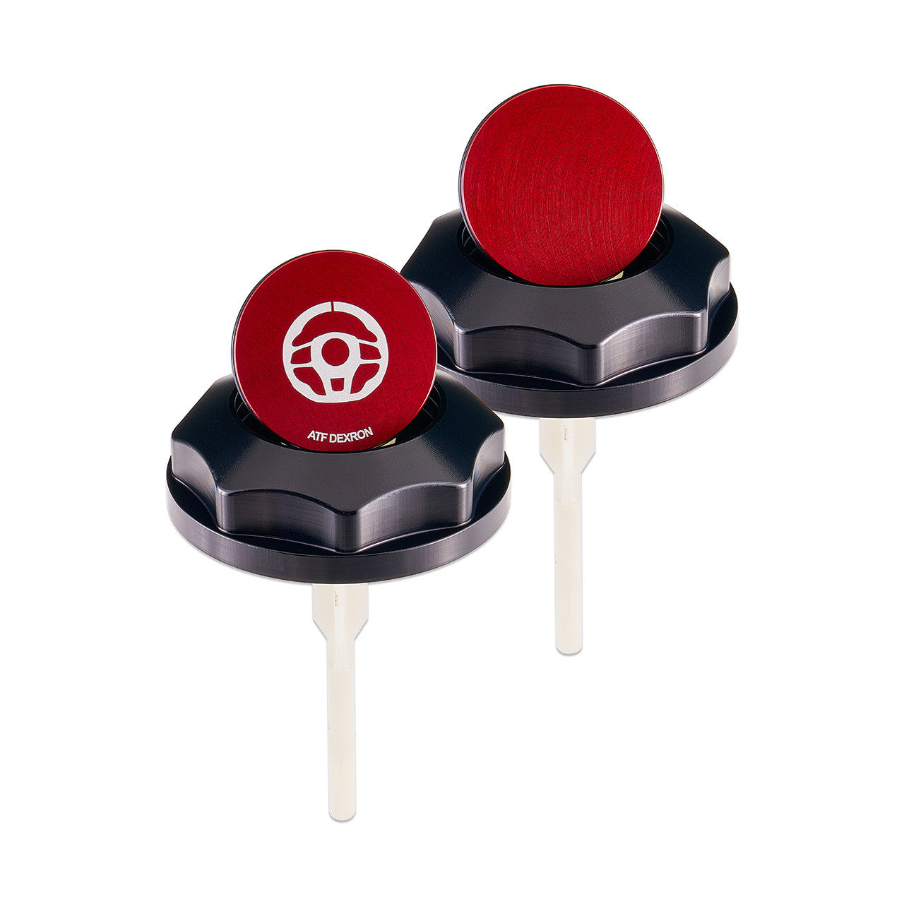 IAG Revolve Power Steering Reservoir Cap w/ Anodized Color Accent - Cap Choices