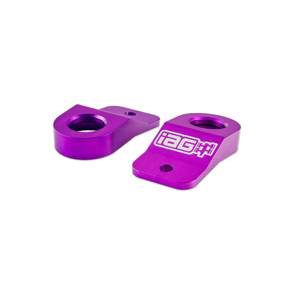 IAG Radiator Stays For 2002-07 Subaru WRX, 04-07 STI, 02-07 Impreza, 02-07 Outback Purple 3