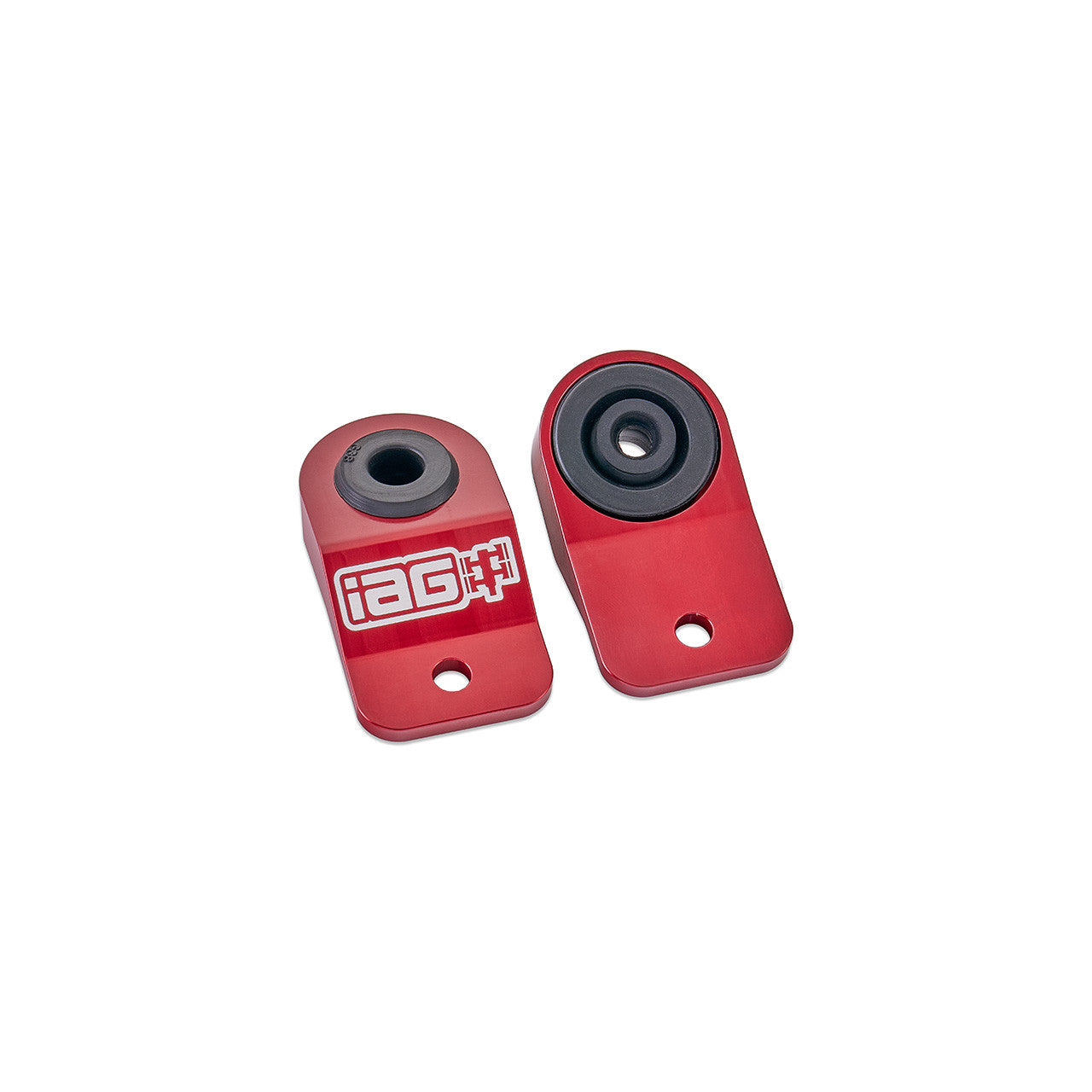 IAG Radiator Stays For 2015-21 Subaru WRX & STI, 12-16 Impreza, 13-17 Crosstrek - Red 2
