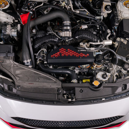 IAG Alternator Cover For 2022-26 WRX - Installed Red