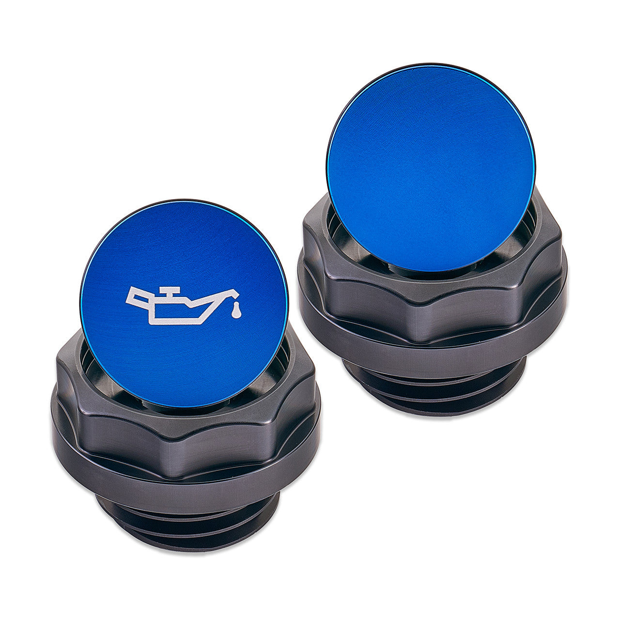 IAG Revolve Engine Bay Dress-Up Cap Kit for 08-14 WRX / STI, 05-09 LGT - Oil Fill Caps