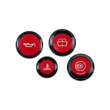 IAG Revolve Engine Bay Dress-Up Cap Kit for 22-26 WRX - Includes Oil, Brake, Clutch, Coolant & Washer Caps
