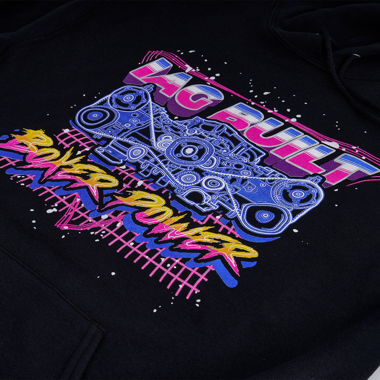 IAG Boxer Power Logo Hoodie - Front Print 2