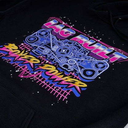 IAG Boxer Power Logo Hoodie - Front Print 2