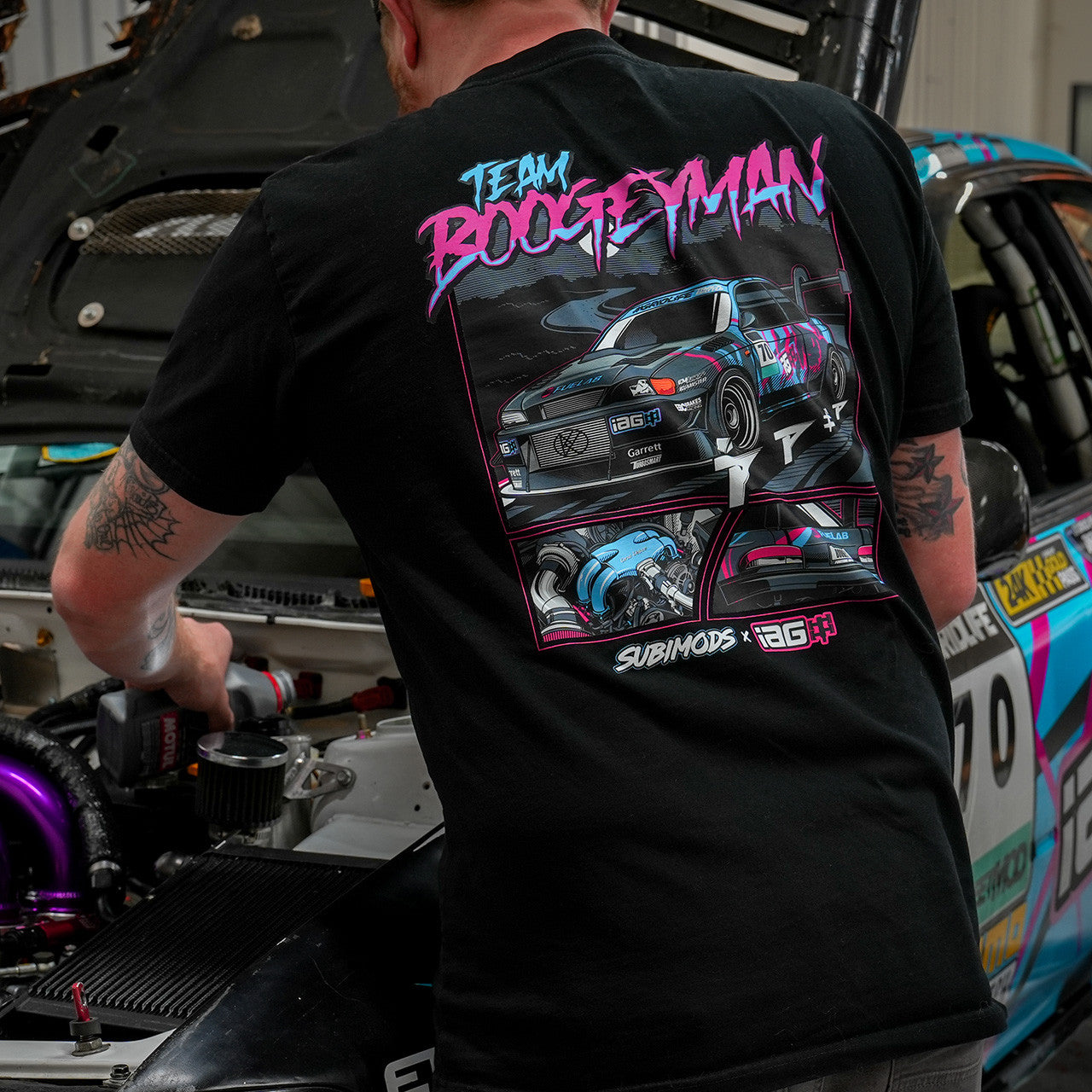 IAG Performance Team Boogeyman T-Shirt - Back Lifestyle