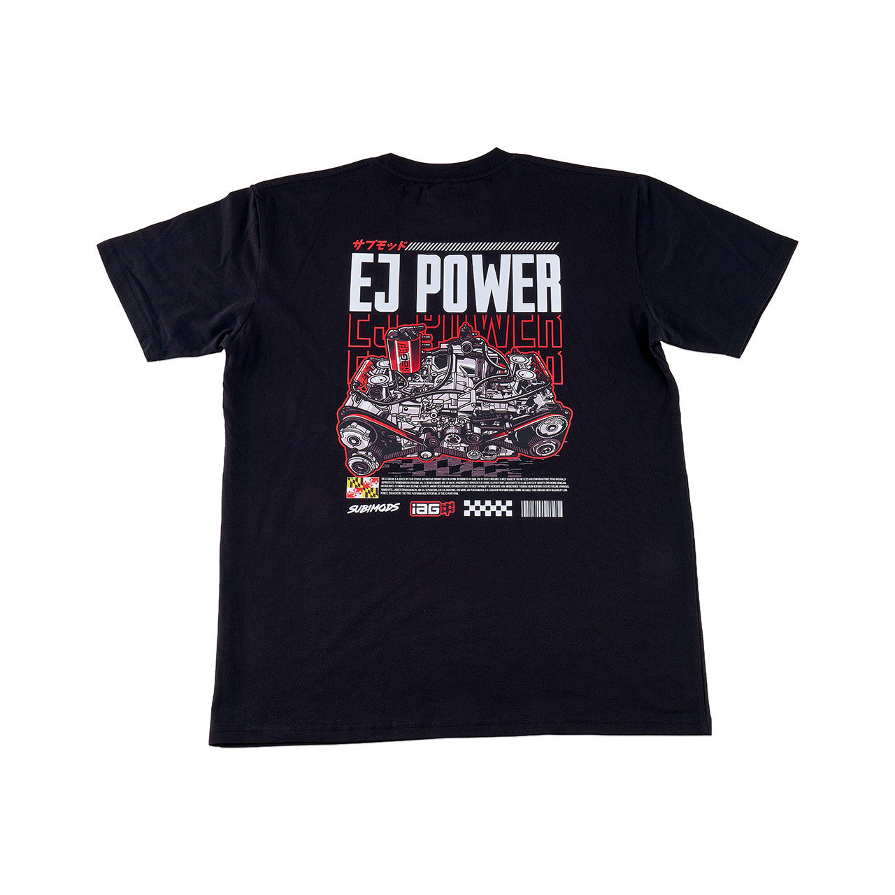 IAG Performance EJ Power T-Shirt - Back