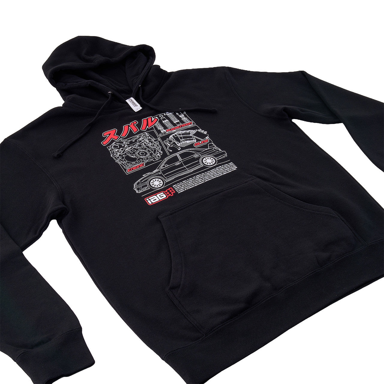 IAG Iconic Blueprint Hoodie - Front