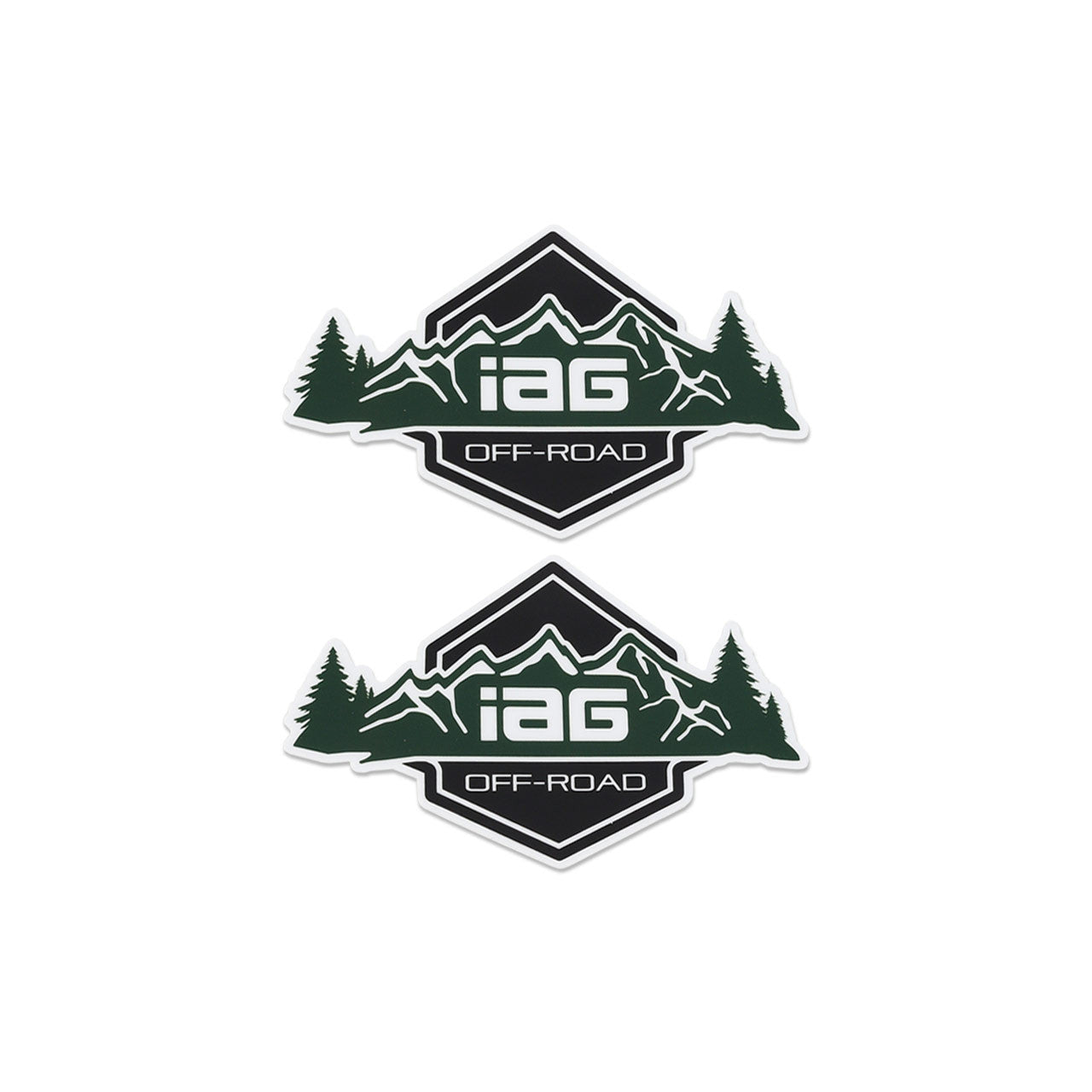 IAG Performance Mountain Logo Stickers