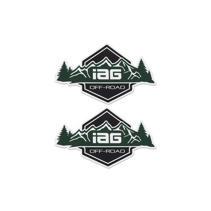 IAG Performance Mountain Logo Stickers