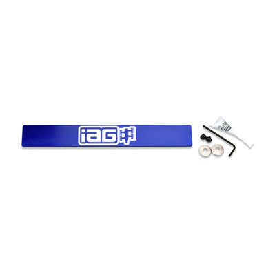 IAG Blemished Stealth Mount Tag Delete fits 2015-21 WRX & STI (Blue Finish) - Condition B10