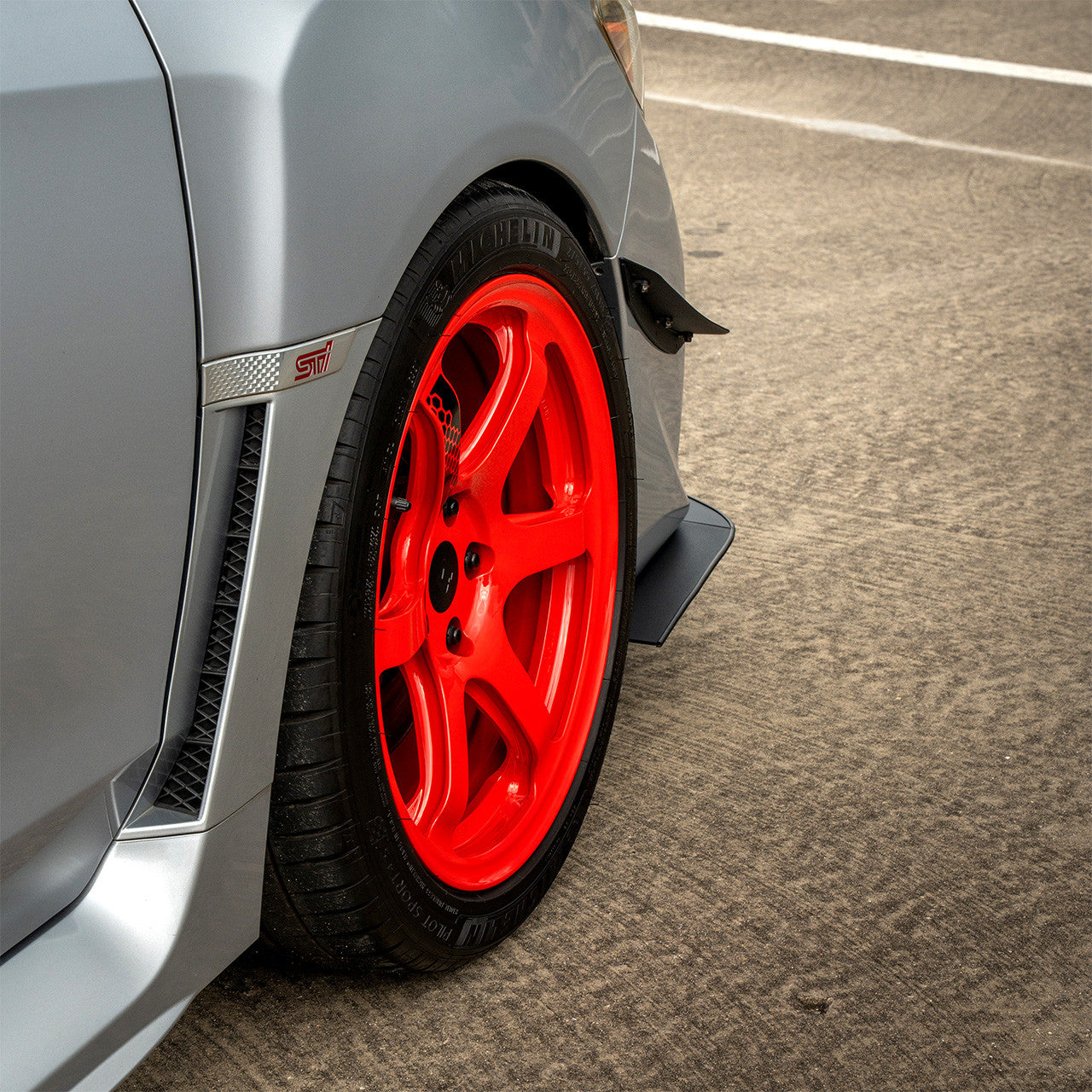 IAG Single Canard Kits For 2015-2021 VA Subaru WRX & STI - Installed 5