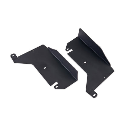 IAG Front Splitter with Bent Endplate Winglets For 2015-21 Subaru WRX & STI - Matte Black Endplates Top