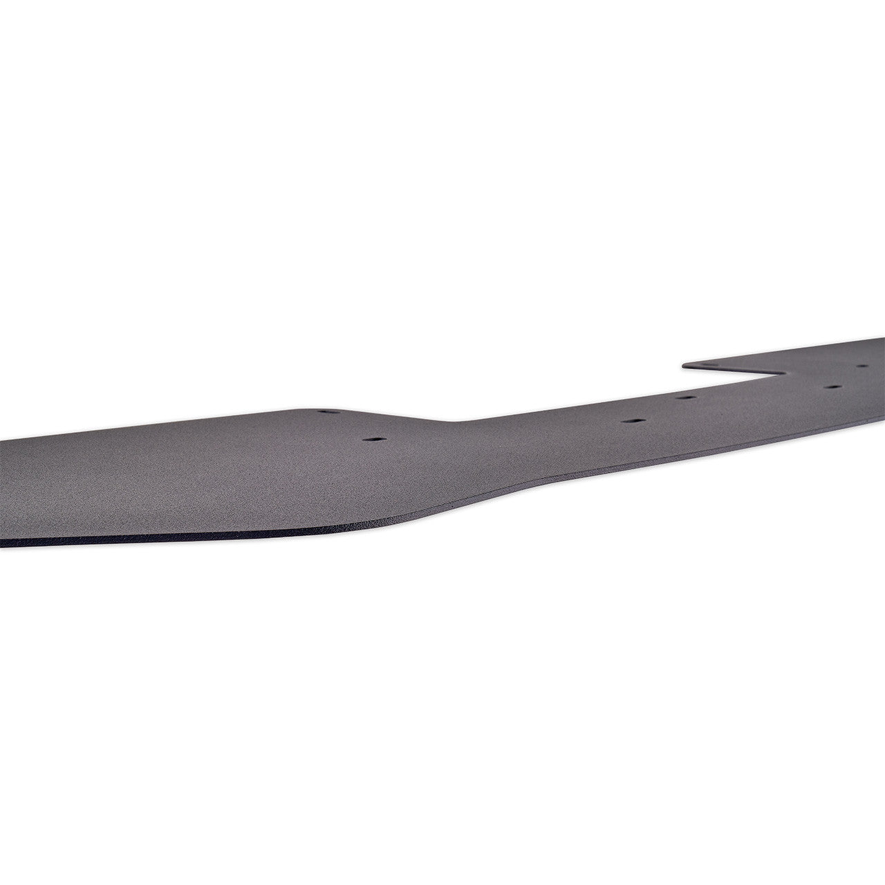 IAG Front Splitter with Bent Endplate Winglets For 2015-21 Subaru WRX & STI - Matte Black Layout 2