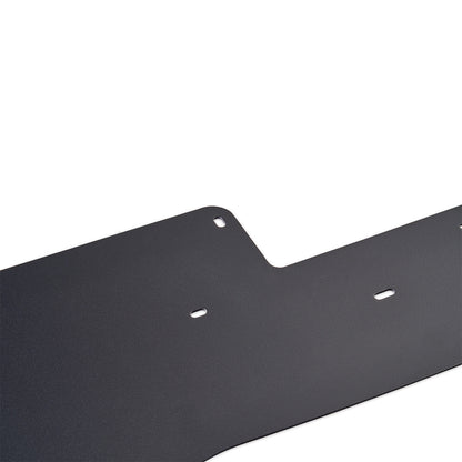 IAG Front Splitter with Bent Endplate Winglets For 2015-21 Subaru WRX & STI - Matte Black Close-up