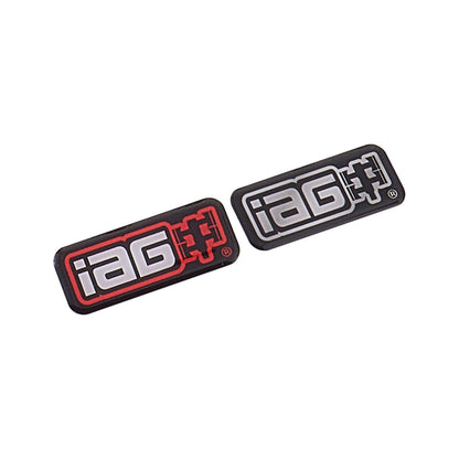 IAG Front Splitter with Bent Endplate Winglets For 2015-21 Subaru WRX & STI - Emblem Choice