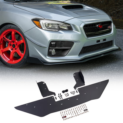 IAG Front Splitter with Bent Endplate Winglets For 2015-21 Subaru WRX & STI