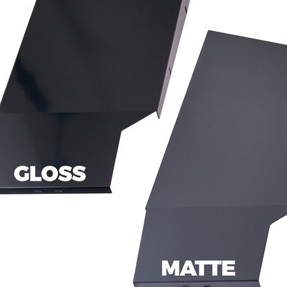 IAG Rear Diffuser For 2015-2021 VA Subaru WRX & STI - Matte Black vs Gloss Black