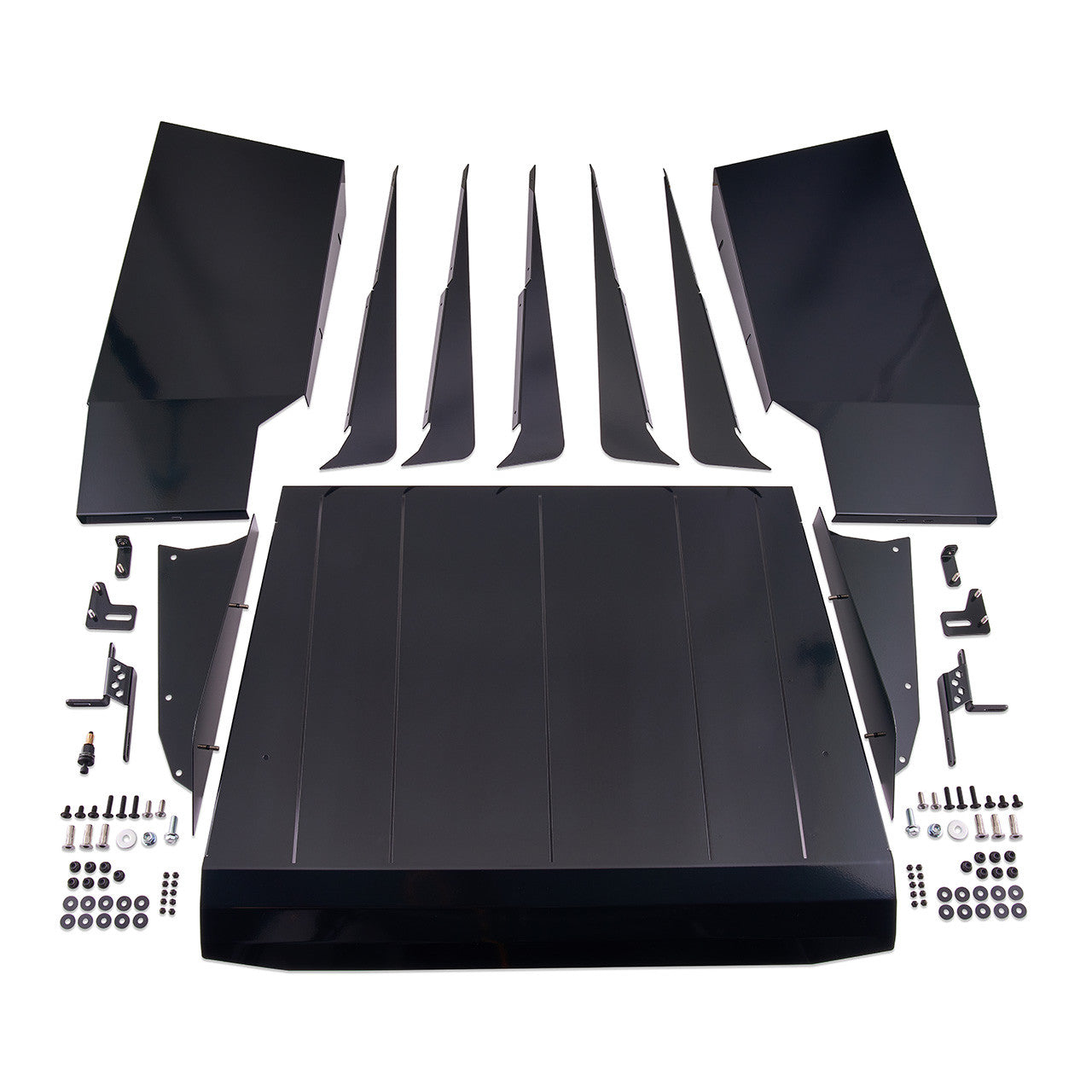 IAG Rear Diffuser For 2015-2021 VA Subaru WRX & STI - Gloss Black Layout