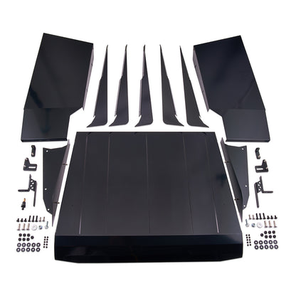 IAG Rear Diffuser For 2015-2021 VA Subaru WRX & STI - Gloss Black Layout