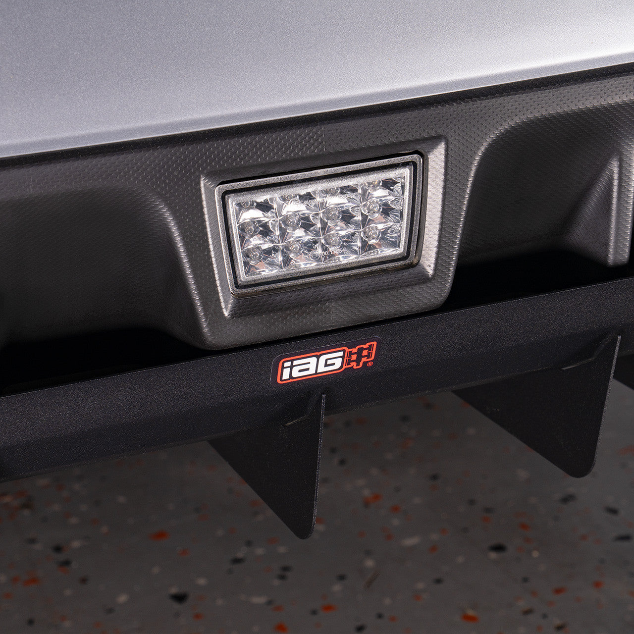 IAG Rear Diffuser For 2015-2021 VA Subaru WRX & STI - Red Logo