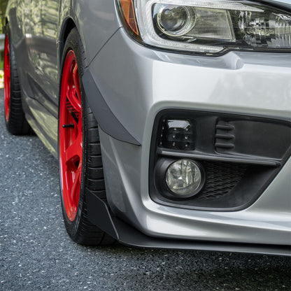 IAG Bent Endplate Winglets For 2015-21 Subaru WRX & STI - Installed 2